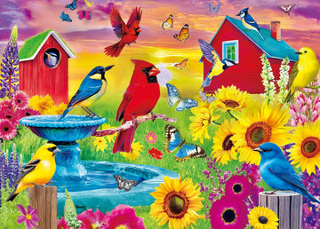 500 Piece Puzzle for Adults - Jigsaw Puzzles - Songbirds of Spring