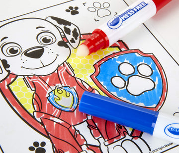 Crayola Color Wonder Paw Patrol Coloring Pages, Mess Free Coloring, Gift for Kids, Age 3, 4, 5, 6, Multi (75-7134)