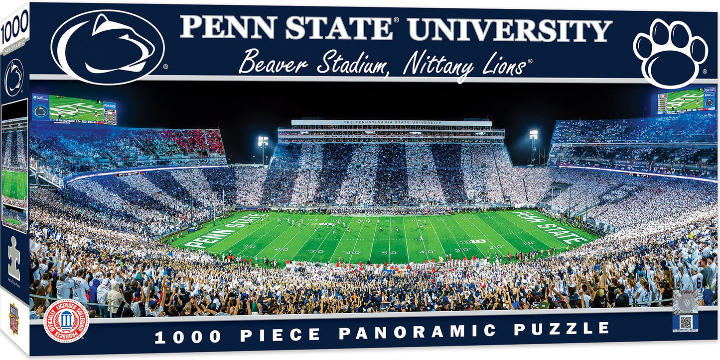 Penn State Stadium Panoramic - 50 Yard Line