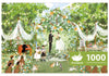 Momibook Puzzles For Adults 1000 Piece Jigsaw Puzzles Of The Wedding Is In Progress, Spring Painting Image Difficult Challenging