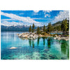 MyPuzzle The Beautiful Crystal Clear Waters of Lake Tahoe - enhanced 500 Piece Jigsaw Puzzle for mature-themeds