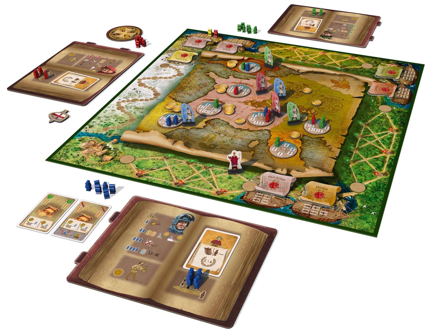Queen Games Templars' Journey Board Game