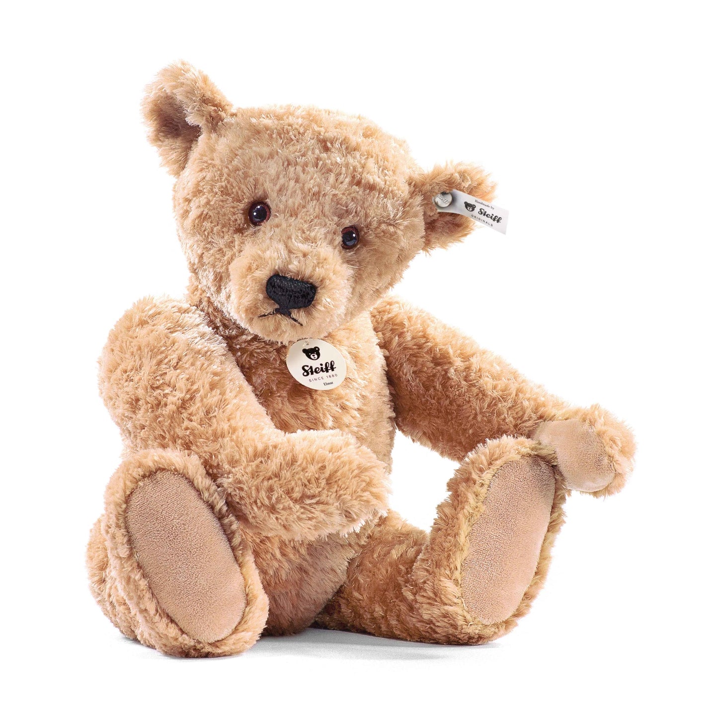Steiff Elmar Teddy Bear Plush, Golden Brown, 40cm