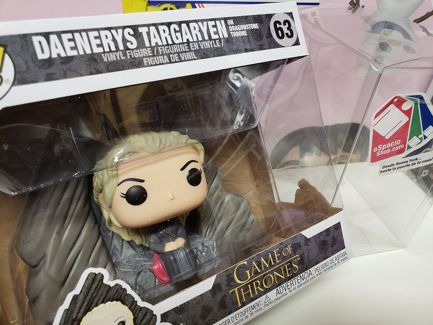 Funko Pop! Ride: Game Of Thrones Daenerys On Dragonstone Throne Collectible Figure, Multicolor