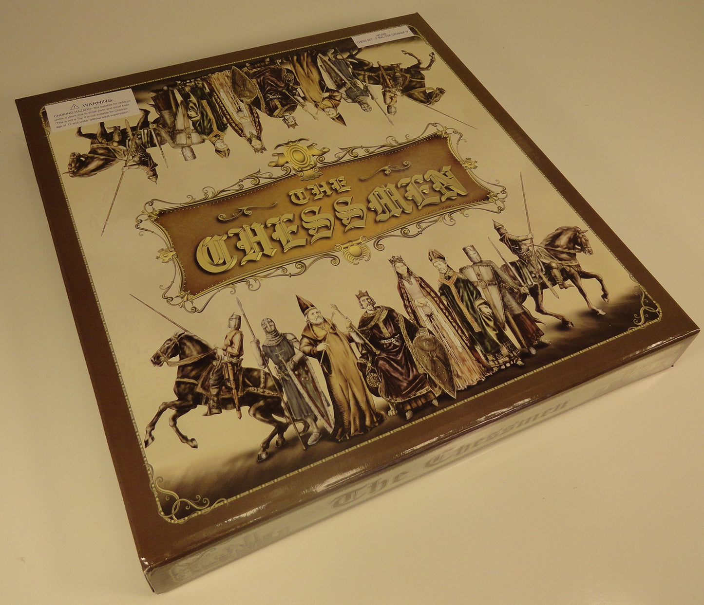 Medieval Times Crusades RED & Blue Maltese Knight Set of Chess Men Pieces Hand Painted - NO Board