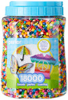 Perler Beads Bulk Assorted Multicolor Fuse Beads for Kids Crafts, Small, 18000 pcs