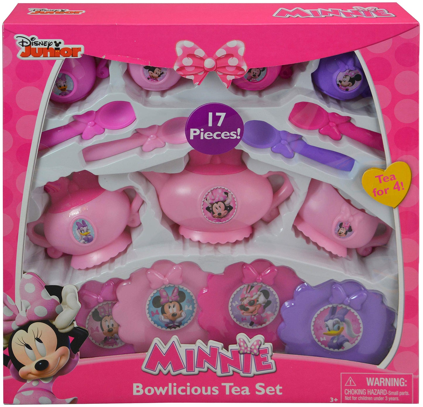 UPD Minnie Mouse 17 pc Tea Set Standard