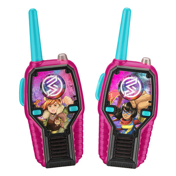 Marvel Rising Frs Walkie Talkies With Lights And Sounds Kid Friendly Easy To Use