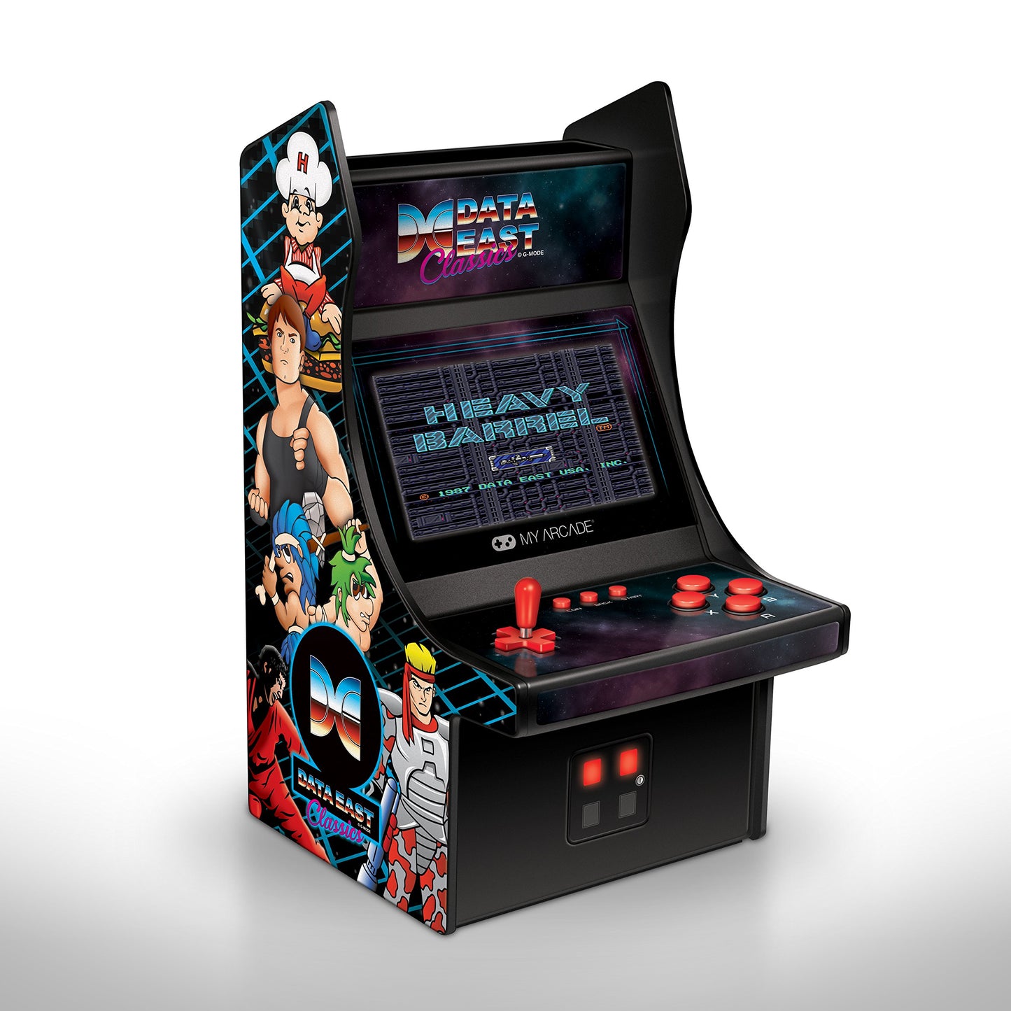 My Arcade Mini Arcade Machine - 10-Inch with 34 Retro Games - Multicolor - Model DGUNL-3200