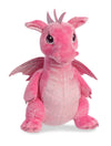 Aurora® Enchanting Sparkle Tales™ Dahlia Dragon™ Stuffed Animal - Magical Adventures - Endless Play - Pink 12 Inches