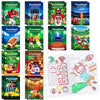 Benlouis 24 Pcs Football Mini Coloring Books Sports Football Theme Birthday Party Favors Activity Books Bulk For Kids Boys Super