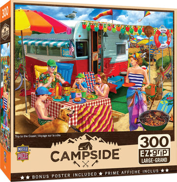 Trip To The Coast 300 Piece Large Ez Grip Jigsaw Puzzle