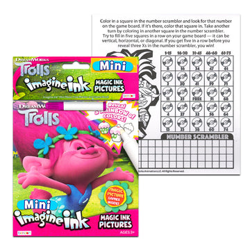 Trolls Coloring and Activity Set Bundle - Trolls Imagine Ink Coloring Book and Trolls Coloring Book with Crayons and Stickers (I