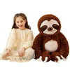 IKASA Giant Sloth Plush Toy - 30" Soft Fluffy Stuffed Animal, Polyester, Cute Gift for Kids