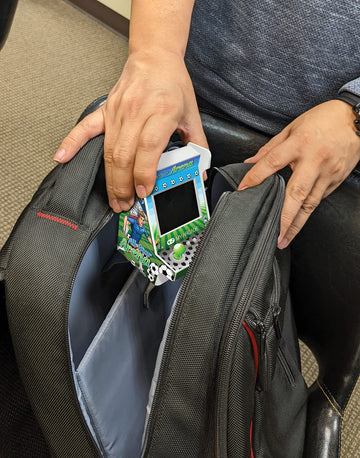 My Arcade All-Star Arena Pico Player- 3.75'' Fully Playable Portable Tiny Arcade Machine With 107 Retro Games, 2'' Screen Color