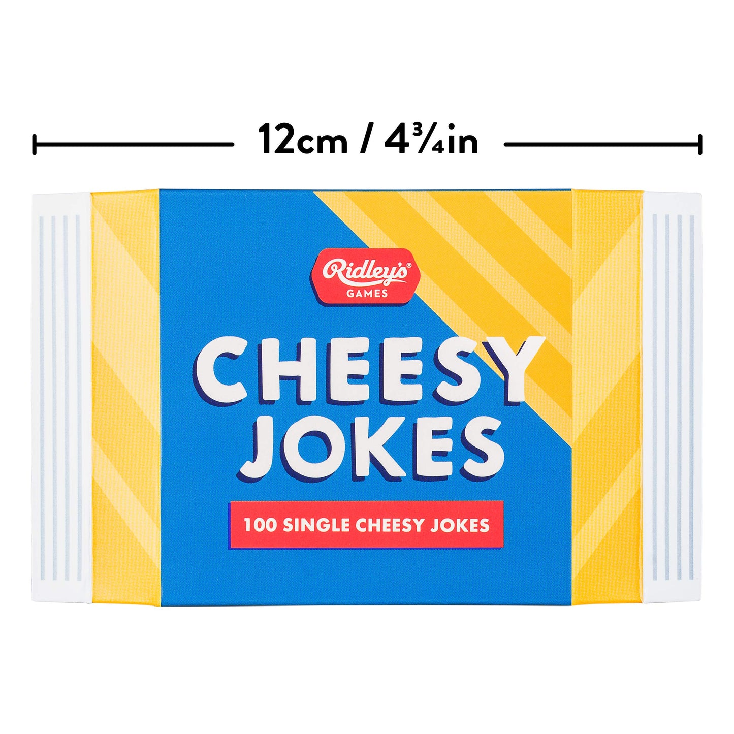 Ridleys 100 Single Cheesy Joke Cards - Includes 100 Jokes For Kids And Adults, Funny Jokes For Family-Friendly Fun - Makes A Gre