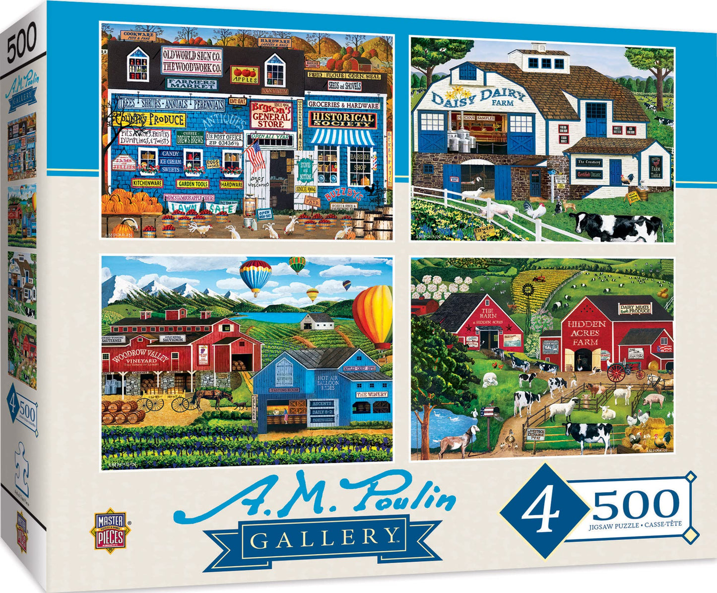 Am Poulin 4-Pack 500 Pc