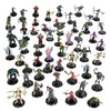 56 Fantasy Mini Figures- All Unique Designs- 1'' Hex-Sized Compatible With Dnd Dungeons And Dragons & Pathfinder And Rpg Tableto