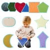 Odoxia Sensory Mats For Autistic Children | Sensory Tiles For Kids | Sensory Wall Panel | Sensory Mats (Shapes) | Sensory Toys | Sensory Room Equipment | Sensory Disorder Toys For Tactile Play