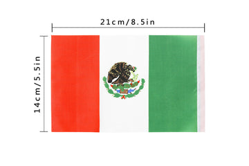 Mexico Flag Mexican Flag,100Feet/76Pcs National Country World Pennant Flags Banner,Party Decorations Supplies For,Indoor And Out