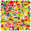 Fruit Stickers, 100 Pcs Cute Fruits Stickers For Kids, Colorful Vsco Waterproof Stickers For Water Bottle Scooter Luggage Laptop