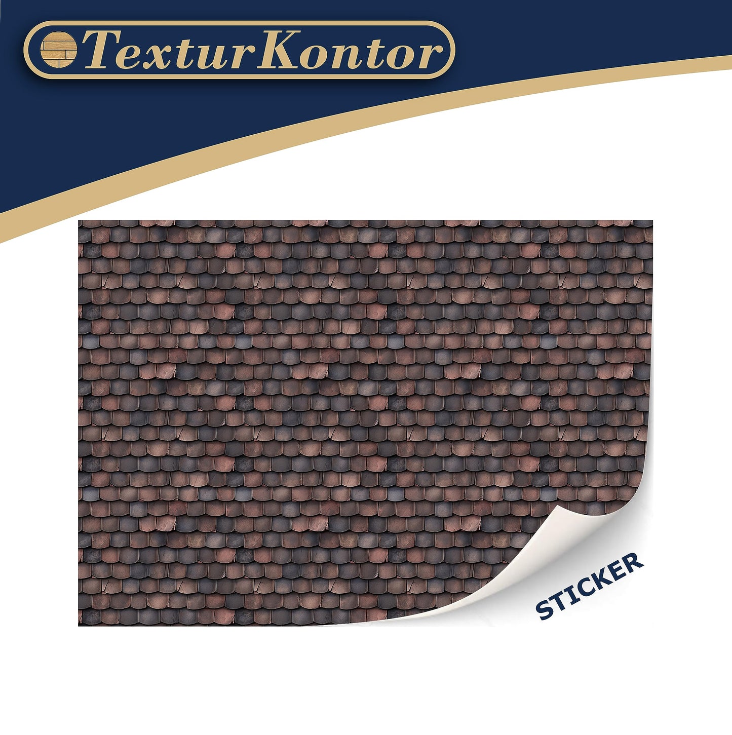 3 Sheets Self-Adhesive Roof Tiles And Shingles For Dollhouses Scale 1:12 (Roof Shingles Red)