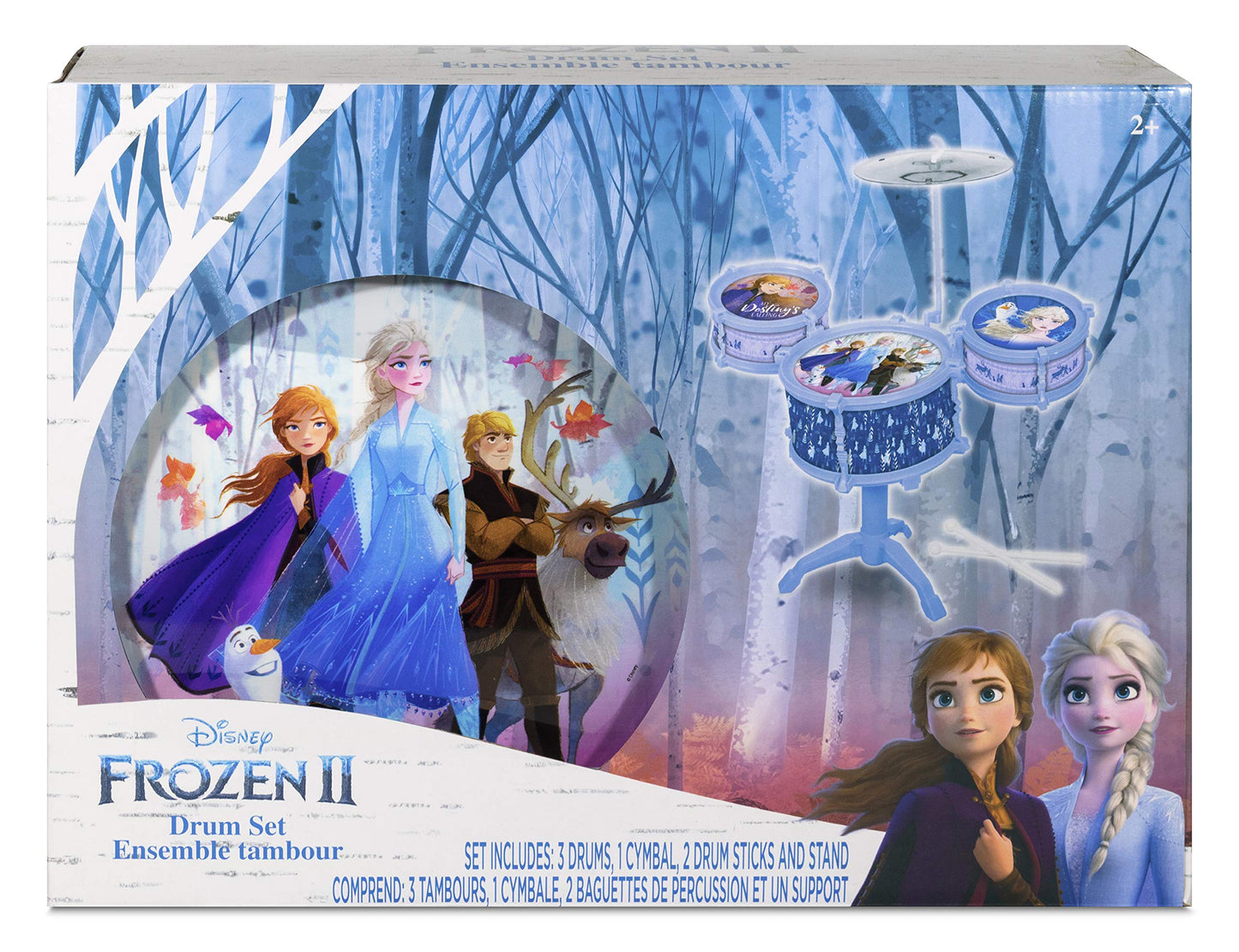 What Kids Want Frozen 2 Drum Kit Set