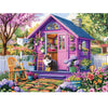 300 Piece Puzzles For Adults Garden Puzzle 300 Piece Puzzles For Kids Ages 8-10 10-12 Jigsaw Puzzles Recycled Cardboard Puzzle Pieces Family Challenging Puzzle Game 20.5X15In