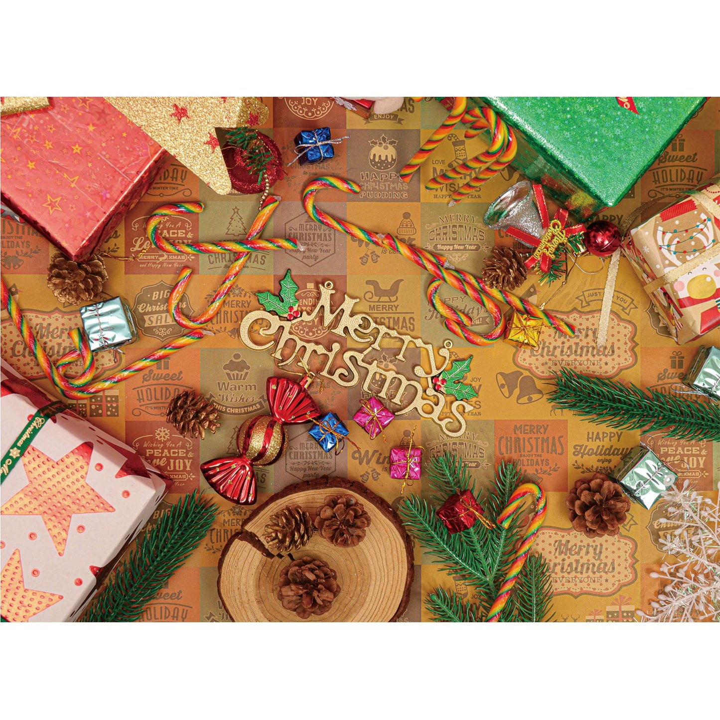 Lavievert 500 Piece Jigsaw Puzzle Game For Adults And Kids - Presents, Candies