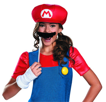 Nintendo Super Mario Brothers Mario Tween Costume, Medium/7-8