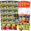 Set of 15 Kids Play Packs Fun Party Favors Coloring Book Crayons Stickers and Loot Bags (Disney Cars)