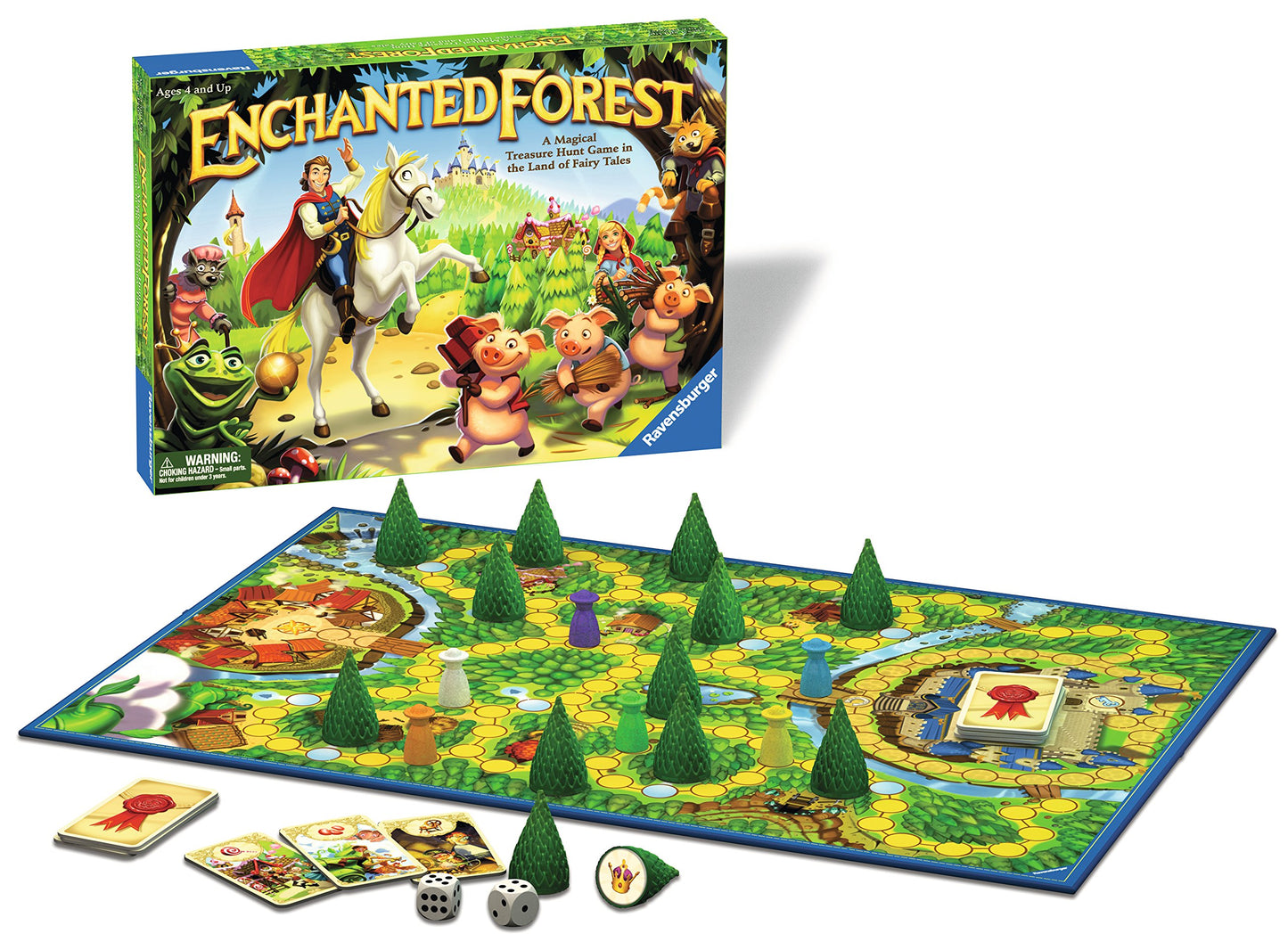 Enchanted Forest - Children'S Treasure Hunt Game | Engaging Puzzle Activity | Memory Enhancing | Ideal For 4 Years And Up