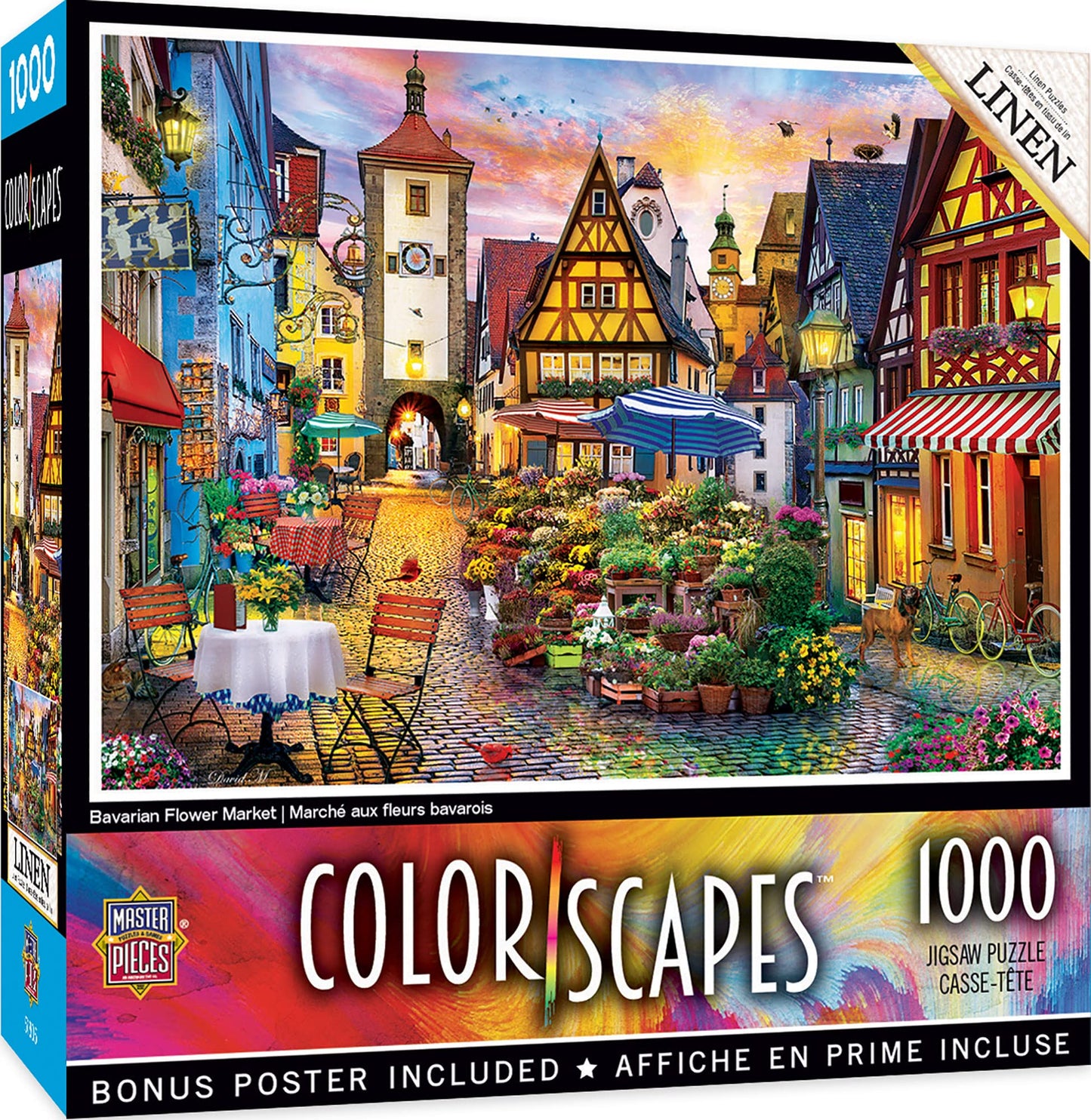 Bavarian Flower Market 1000 Pc