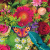 Springbok Spring Fever 500 Piece Jigsaw Puzzle For Adults - Colorful Butterfly And Flowers - Relaxing Puzzle With Unique Precision Fit Pieces - Finished Size 20' X 20'