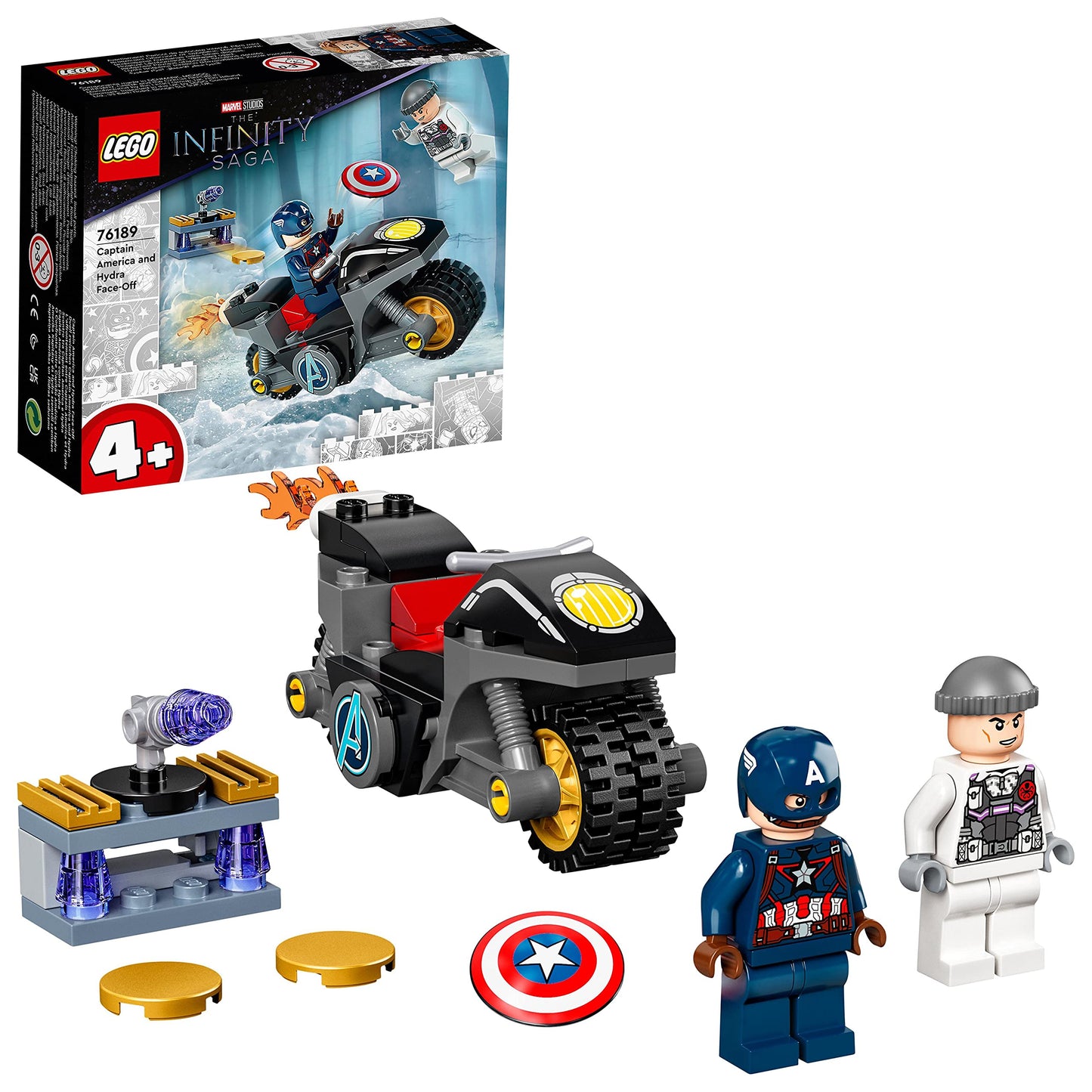 Lego 76189 Super Heroes Captain America Vs. Hydra