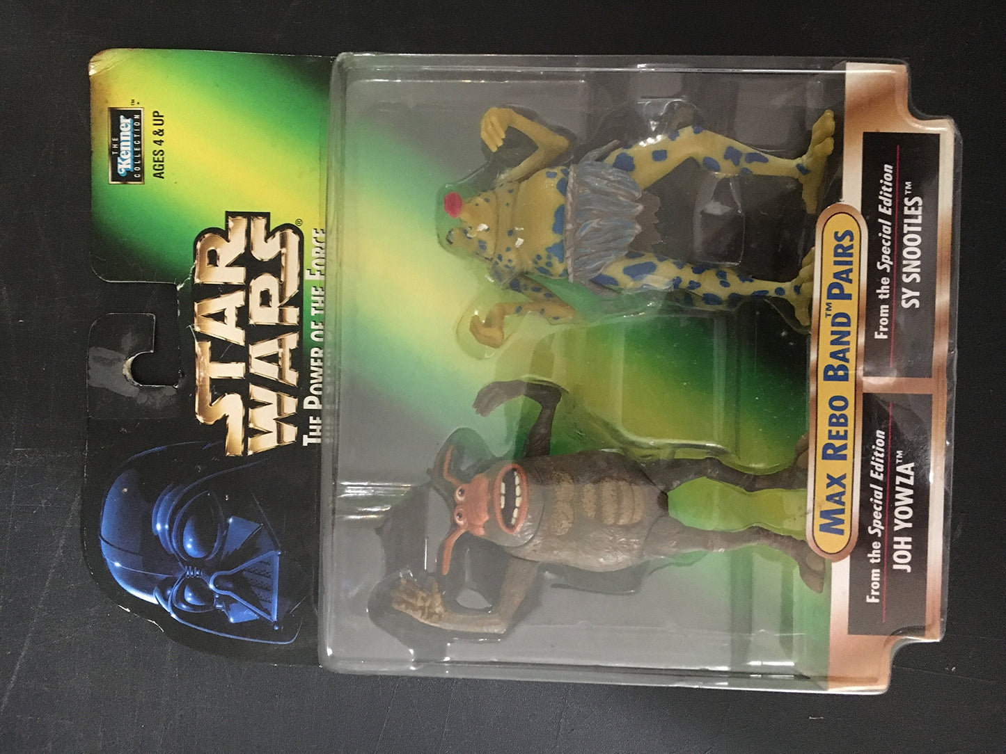 Star Wars Max Rebo Band Pairs Joh Yowza & Sy Snootles Action Figure By Kenner