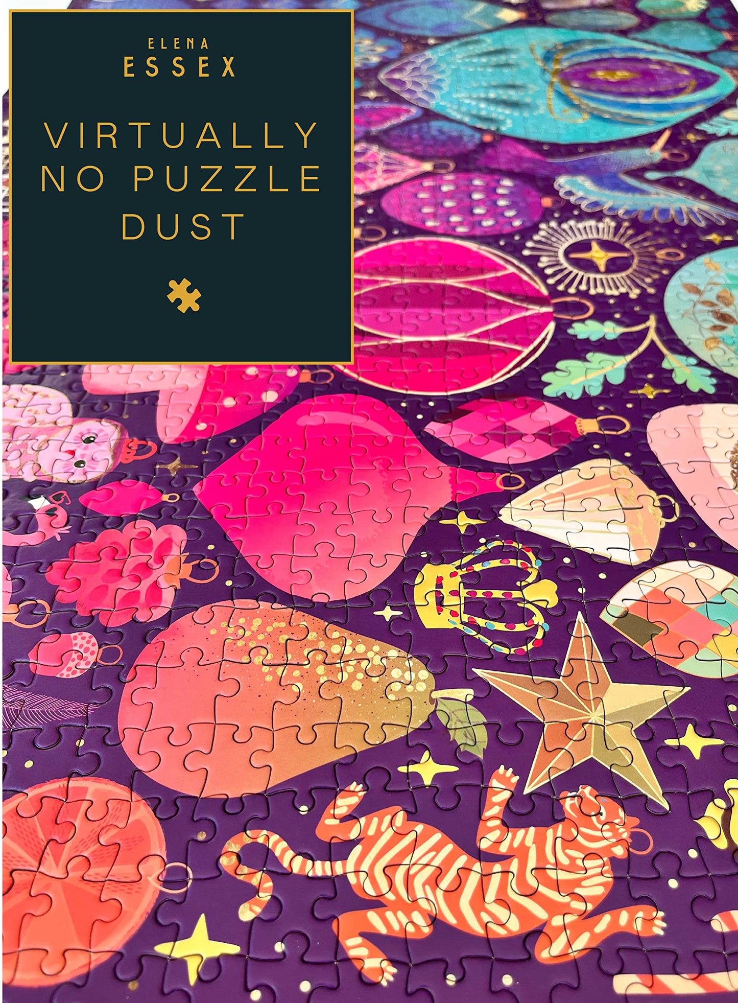 Christmas Puzzle - Christmas Cornucopia | Christmas Puzzles 1000 Pieces | Puzzles For Adults 1000 Pieces And Up | Puzzle Jigsaws Size 28 X 20 Inches | Elena Essex Puzzles