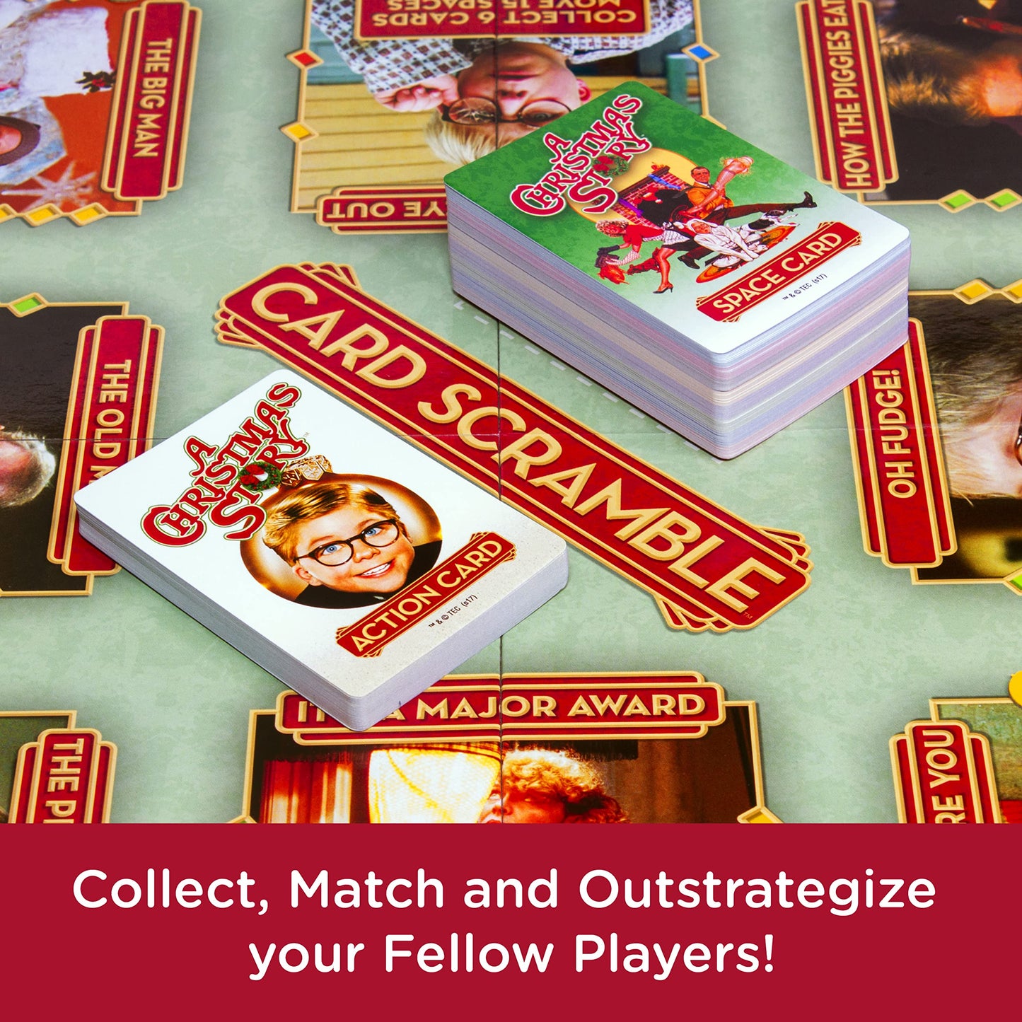 Aquarius - A Christmas Story Card Scramble Board Game