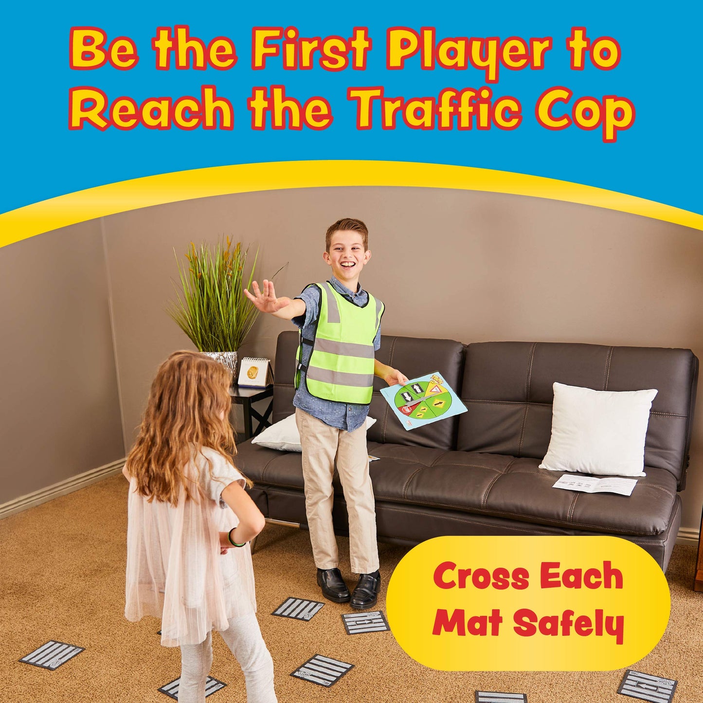 Traffic Cop: The School Yard Game Of Stop And Go - Interactive Game For Kids - Promotes Physical Activity - Indoor And Outdoor Safe