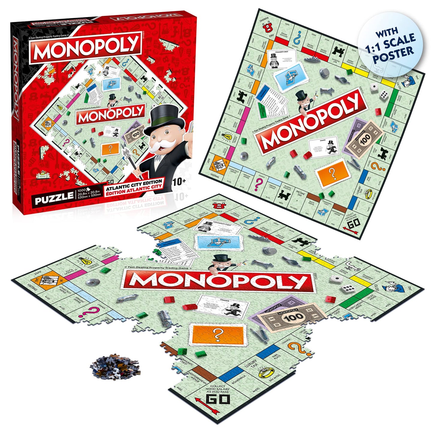 Top Trumps Monopoly Classic 1000Pc