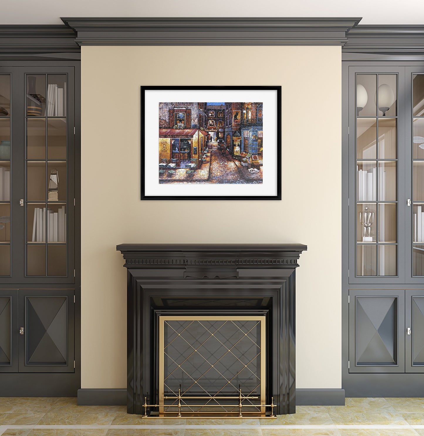 Mcs Frame For Puzzles, Black, 24 X 30 In Or Smaller
