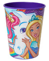 American Greetings Barbie Party Supplies, 16 oz. Plastic Party Cups (8-Count)