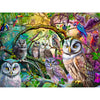 1000 Piece Puzzle for Adults - Hard, Challenging, Difficult Jigsaw - Rose Cat, Khan, Tropical Owls - Hidden Image Puzzle 27x20 I