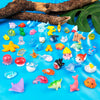 44 Pcs Mini Ocean Resin Animals 44 Styles Resin Animals Figurines Bulk For Fairy Garden Miniature Dollhouse Accessories Hide Cra