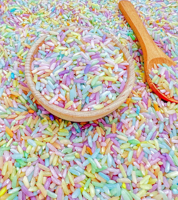 Sensory-N-Stuff Sensory Bin Filler For Sensory Table - Colored Rice For Sensory Play (Pastel)