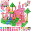 Magnetic Blocks - 100Pcs Magnetic Building Block Cubes, Magnet Blocks Transparent Castle Princess Toy Building Sets For Kids, St