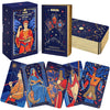 Wyspell Blue Starlight Tarot Deck: Starry Sky-Inspired Tarot Cards With Guide Book - Unique Tarot Cards Set- Tarot Cards For Beginners