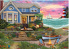 Ceaco 1000 Piece Jigsaw Puzzle - Heart Beach by David MacLean, Multicolor, Cardboard, 27 x 20 inches, Model 3396-16