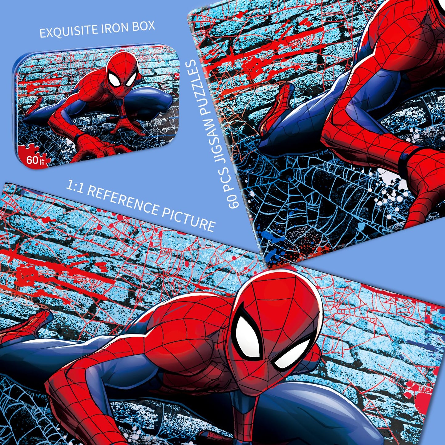 Kids Puzzles Puzzle for Kids Ages for 5 6 7 8 9 10 11 12 Boys and Girls Toy Puzzles 60 Piece Coloful Jigsaw Puzzle