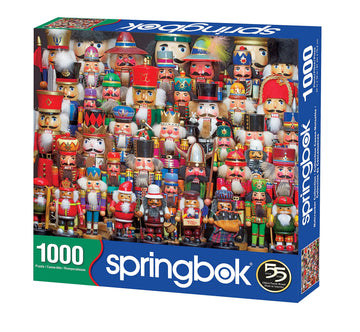 Springbok 1000 Piece Jigsaw Puzzle - Nutcracker Collection for Adults, Multi Colored, Engineered Wood, Model 34-10675